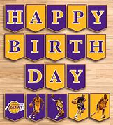 Image result for Lakers Banner Lay Out