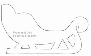 Image result for Free Printable Christmas Sleigh Patterns
