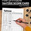Image result for Printable Sheet Yahtzee Score Card