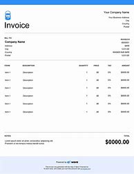 Image result for Painting Invoice Form