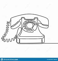 Image result for Retro Telephone Drawing