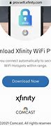 Image result for Xfinity App Wifi Tab