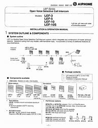 Image result for Aiphone LEF-10