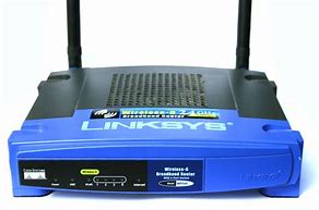 Image result for Linksys Blue Router