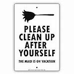 Image result for Clean Up After Production Cartoon
