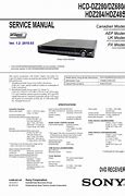 Image result for Sony HCD DZ-280