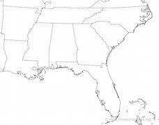 Image result for Southeastern States Map Blank