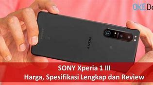 Image result for Sony Xperia I III Harga