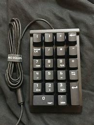 Image result for Wired Keyboard No. 10 Key Pad
