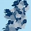 Image result for Labelled Map of Ireland