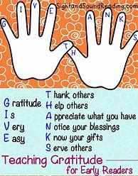 Image result for Gratitude Exercises for Kids