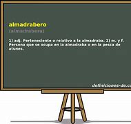 Image result for almadrabero