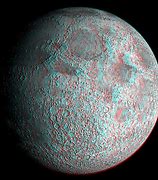 Image result for Anaglyph 3D Moon