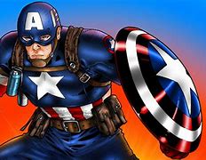 Image result for Captain America Cartoon Wallpaper