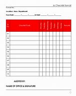 Image result for 6s Checklist for Warehouse