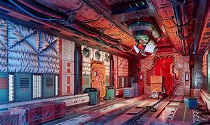 Image result for Sci-Fi Factory Art