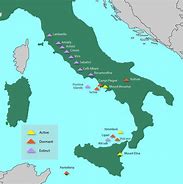 Image result for Mount Vesuvius On Map