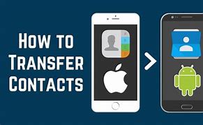 Image result for How to Transfer Contacts From iPhone to Android