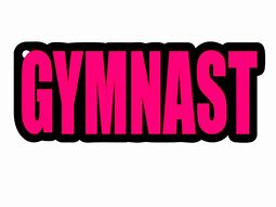 Image result for Gymnastics Word Art