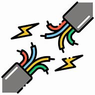 Image result for Broken Wire Icon