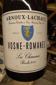 Image result for Robert Arnoux Arnoux Lachaux Vosne Romanee Chaumes
