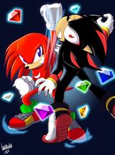 Image result for Shadow and Knuckles vs Eclipse