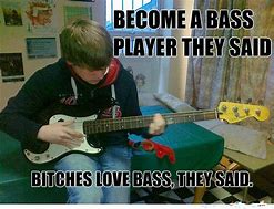 Image result for Double Bass Player Meme