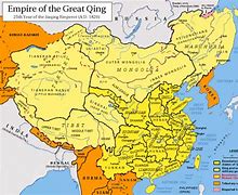 Image result for Qing Dynasty Map 1839