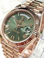 Image result for Rolex Rose Gold Watch