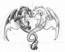 Image result for Dragon Couple Drawing