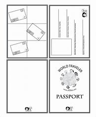 Image result for Passport Activity Template