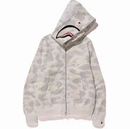 Image result for White Space BAPE Hoodie