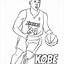 Image result for Coloring Pages of Kobe Bryant