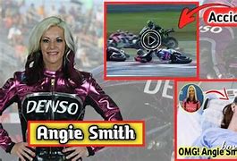 Image result for Angie Smith NHRA Crash