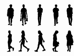 Image result for People Figures Walking
