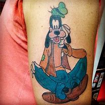 Image result for Goofy Tattoo Stencil