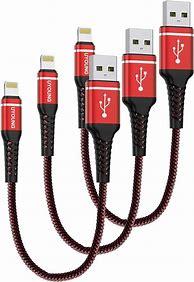 Image result for Red iPhone Charger Cable