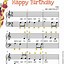 Image result for Happy Birthday with Piano