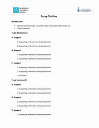 Image result for Academic Paper Outline Template