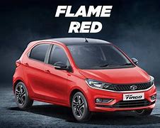 Image result for Tata Tiago EV Red