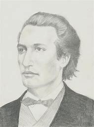 Image result for Portret Mihai Eminescu Desen