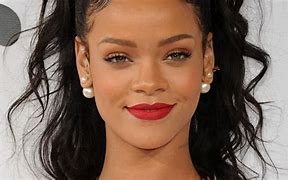 Image result for Rihanna without Makeup and Wig