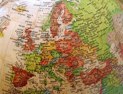 Image result for Where Is Europe On a Globe