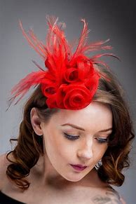 Image result for Fascinator Hats for Short Hair