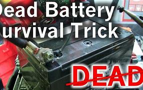 Image result for Dead Car Battery