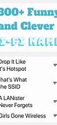 Image result for Fun Wi-Fi Names