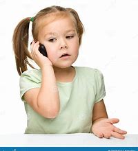 Image result for Child Talking On Cell Phone