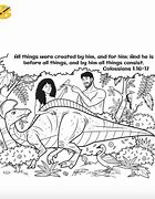 Image result for Jesus Holding Dinosaur