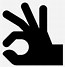 Image result for OK Finger Sign