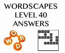 Image result for Wordscapes Level 40